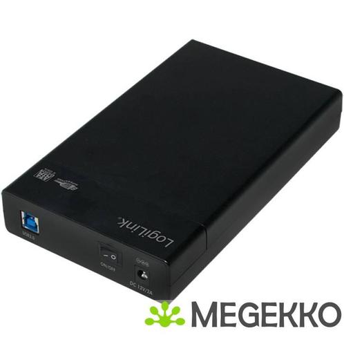 LogiLink UA0276 3.5  SATA opslagbehuizing USB Zwart, Computers en Software, Computerbehuizingen, Nieuw, Verzenden