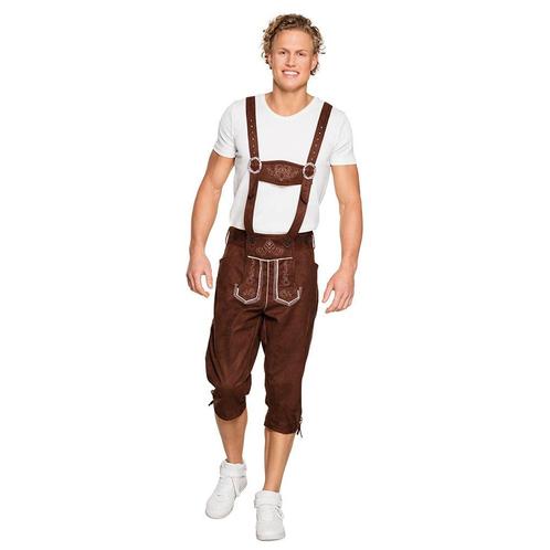 Lederhose Lang L/XL, Kinderen en Baby's, Carnavalskleding en Verkleedspullen, Nieuw, Verzenden