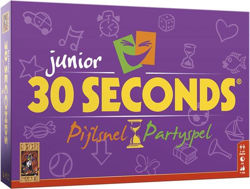 30 Seconds Junior | 999 Games - Gezelschapsspellen, Hobby en Vrije tijd, Gezelschapsspellen | Bordspellen, Nieuw, Verzenden