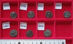 Romeinse Rijk Lot of 7 late Roman Æ coins rated R5 (#1424)