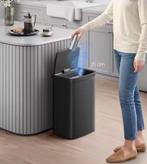 Sensor Prullenbak 50L – Softclose en Geurfilter, Huis en Inrichting, Woonaccessoires | Prullenbakken, Verzenden, Nieuw