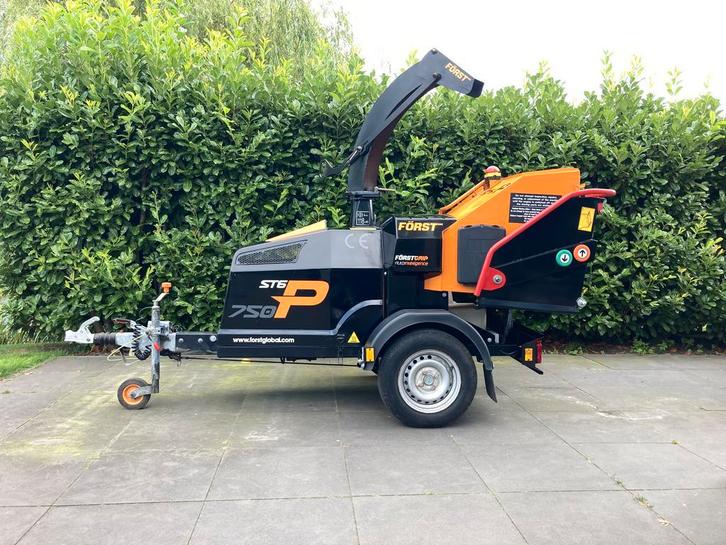 2020 Houtversnipperaar Först ST6p, Tuin en Terras, Hakselaars, Zo goed als nieuw, Benzine, Ophalen