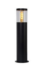 Lucide FEDOR - staande lamp E27/40W H49.5cm Zwart, Verzenden, Nieuw, Aluminium