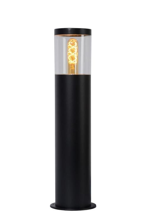 Lucide FEDOR - staande lamp E27/40W H49.5cm Zwart, Tuin en Terras, Buitenverlichting, Nieuw, Aluminium, Verzenden