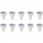 LED Spot 10 Pack - GU10 Fitting - Dimbaar - 6W - 4200K, Huis en Inrichting, Lampen | Spots, Metaal of Aluminium, Nieuw, Ophalen of Verzenden