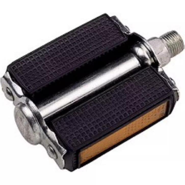 Union Klassieke stadsfiets pedalen - PVC en staal - zwart..., Fietsen en Brommers, Fietsonderdelen, Nieuw, Ophalen of Verzenden