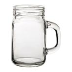Mason Jars | Glas | 43cl | 24 Stuks | Ø70x120(h)mm Utopia, Verzenden, Nieuw in verpakking