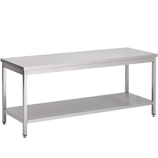 Rvs woktafel met bodemschap 1100x500x600 mm, Zakelijke goederen, Horeca | Meubilair en Inrichting, Nieuw in verpakking, Verzenden