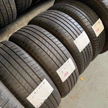 4 x Bridgestone Turanza T005 225-55-19 Zomerbanden 7mm beschikbaar voor biedingen