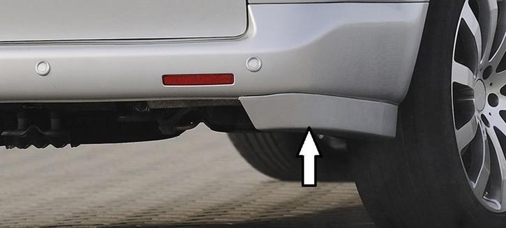 Rieger achteraanzetstuk | T5 Bus: 04.03-08.09 (tot Facelift), Auto-onderdelen, Carrosserie en Plaatwerk, Nieuw, Volkswagen, Verzenden