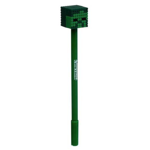 Pen/Fijnschrijver Zwart- Minecraft - Zombie - Groen&Zwart -, Diversen, Schrijfwaren, Nieuw, Ophalen of Verzenden