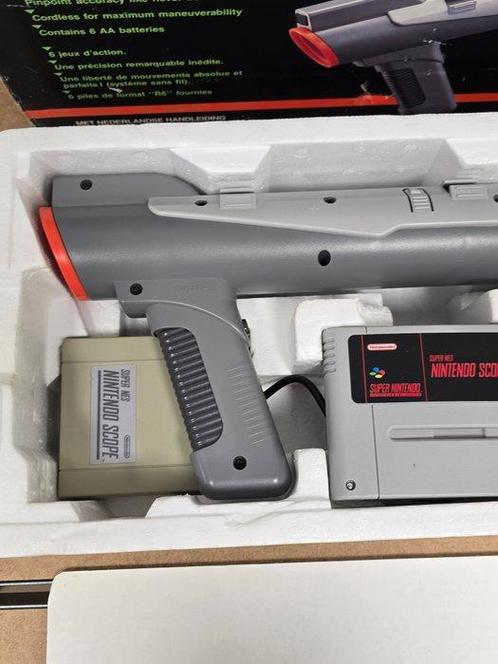 Nintendo - Snes - Old stock - Super Rare Big Box Scope 6, Spelcomputers en Games, Spelcomputers | Overige Accessoires
