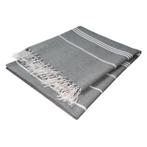 Hammam Badlaken Black 90x165cm 100% Katoen - Treb WS, Verzenden, Nieuw, Overige kleuren, Handdoek