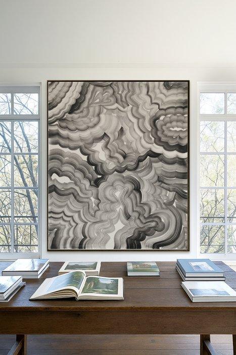 Ella Suárez - La memoria de las rocas 4 - XXL (No Reserve), Antiek en Kunst, Kunst | Schilderijen | Modern