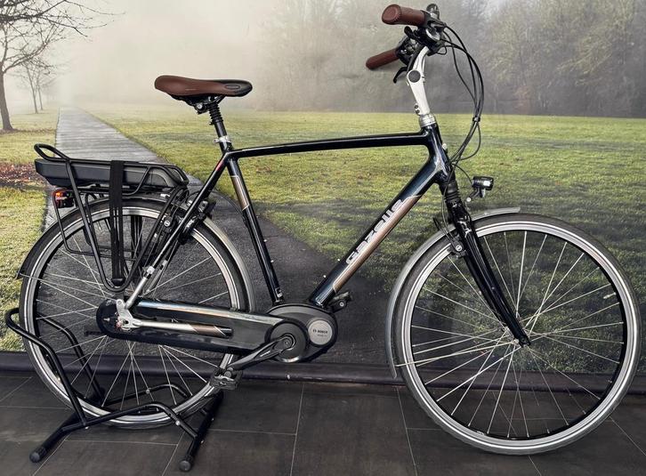 Gazelle Ultimate C8 Electrische Herenfiets - 61CM Framemaat, Fietsen en Brommers, Elektrische fietsen, 50 km per accu of meer
