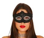 Zwart Glitter Masker, Verzenden, Nieuw