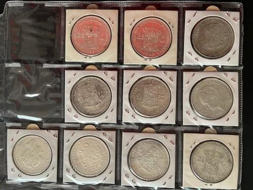 Nederlandse zilveren Rijksdaalders 1929 t/m 1943, Postzegels en Munten, Munten | Nederland, Losse munt, Koningin Wilhelmina, Zilver