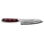 Yaxell Super Gou Santoku Mes met Kuiltjes 16,5 cm  - 161..., Huis en Inrichting, Keuken | Bestek, Ophalen of Verzenden, Nieuw
