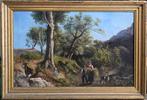 Giuseppe Palizzi (1812-1888) - Pastorelli con capre