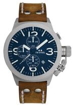 TW Steel CS106 Canteen chronograaf horloge 45 mm, Sieraden, Tassen en Uiterlijk, Horloges | Heren, Overige merken, Staal, Verzenden