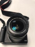 Reflex EOS 500D - Zwart + Canon Canon Zoom Lens EF-S 18-55mm, Ophalen of Verzenden, Zo goed als nieuw