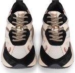 PS Poelman  - Maat 38 - CIBEL Dames Sneakers - Zwart met, Verzenden, Nieuw