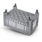 Palletbox verrijdbaar, kuubskist 1200 x 800, Doe-het-zelf en Verbouw, Verzenden, Nieuw