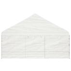 Partytent Prieel met dak 5,88x2,23x3,75 m PE wit (Paviljoen), Verzenden, Nieuw, 2 meter of meer, Partytent