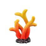 Kunstkoraal oranje geel OS-272 - aquarium decoratie, Ophalen of Verzenden, Nieuw, Sierelement