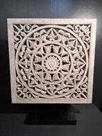 Beeld, Verbluffend raamscherm - 49.5 cm - Hout