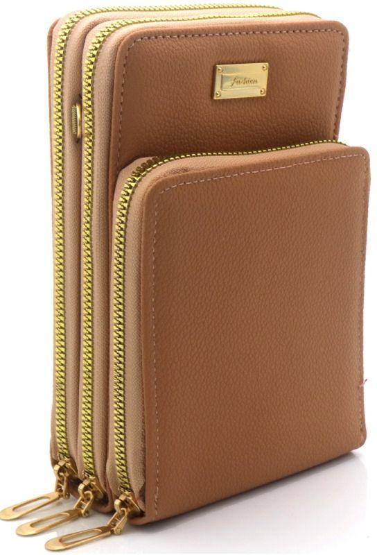 Portemonee tasje - bruin - super handig voor vakantie, Sieraden, Tassen en Uiterlijk, Tassen | Damestassen, Verzenden
