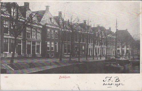DOKKUM - Grachtgezicht, Verzamelen, Ansichtkaarten | Nederland, Verzenden