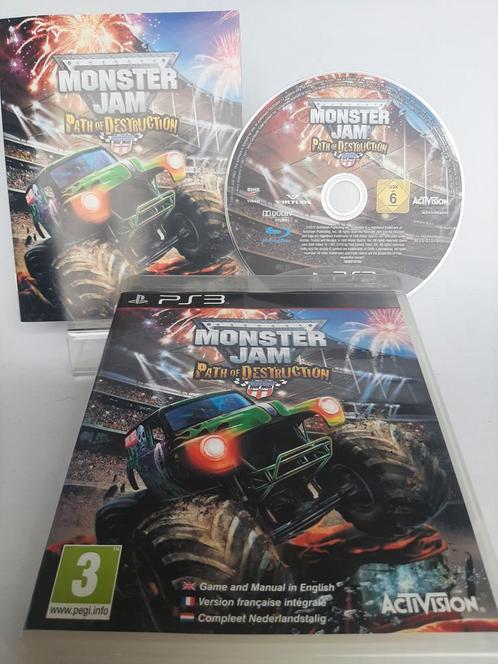 Monster Jam Path of Destruction Playstation 3, Spelcomputers en Games, Games | Sony PlayStation 3, Ophalen of Verzenden