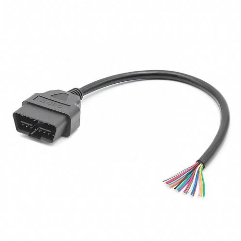 16 Pins OBD2 Stekker Mannetje Met 16 Open Eindkabels Verloop, Auto diversen, Autogereedschap, Nieuw, Verzenden