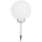 LED Tuinlamp Solar | 63cm Hoog Wit | Premium | OP=OP, Tuin en Terras, Buitenverlichting, Zonne-energie, Kunststof, Minder dan 50 watt