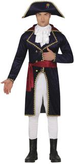 Piraat Kostuum Blauw Rood Heren, Kleding | Heren, Nieuw, Verzenden