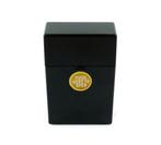 Color sigarettendoosje - Zwart, Verzamelen, Rookartikelen, Aanstekers en Luciferdoosjes, Verzenden, Nieuw, Tabaksdoos of Verpakking