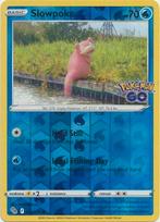 Slowpoke 019/078 Reverse Holo Pokémon Go, Nieuw, Foil, Ophalen of Verzenden, Losse kaart