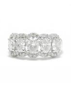 Statement ring - 14 karaat Witgoud - 1.95ct. tw. Diamant