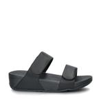 Fitflop Lulu Leather slippers voor dames in het Zwart, Slippers, Verzenden, Zwart, Nieuw