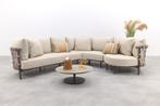 4 Seasons Ezra/Boaz modulaire loungeset (4-delig) -, Tuin en Terras, Verzenden, Nieuw, Rvs, Loungeset