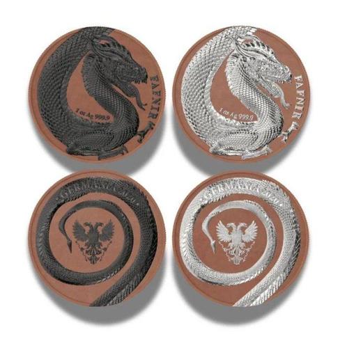 Germania. Silver medal 2020 Fafnir Geminus Set - Terracotta, Postzegels en Munten, Munten | Europa | Niet-Euromunten
