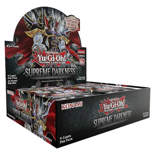 Yu-Gi-Oh! Supreme Darkness Booster Box, Hobby en Vrije tijd, Verzamelkaartspellen | Yu-gi-Oh!, Nieuw, Verzenden