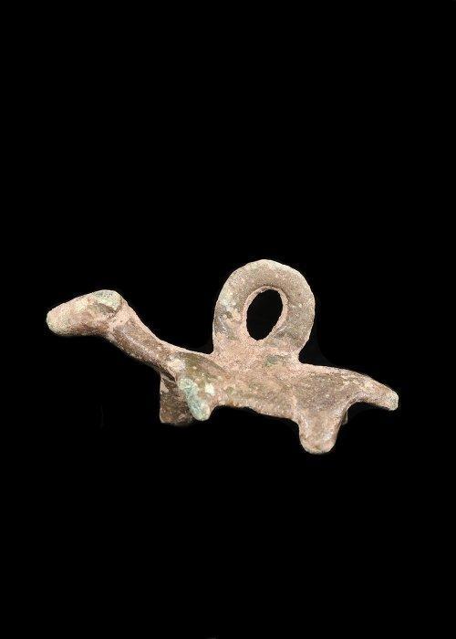 Bronstijd Brons Dierenfiguur (Zonder minimumprijs), Antiek en Kunst, Antiek | Overige Antiek