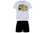 Heren Shortama - Pyjama - Katoen - Batman - Grijs/Zwart, Kleding | Heren, Pyjama's, Verzenden, Nieuw
