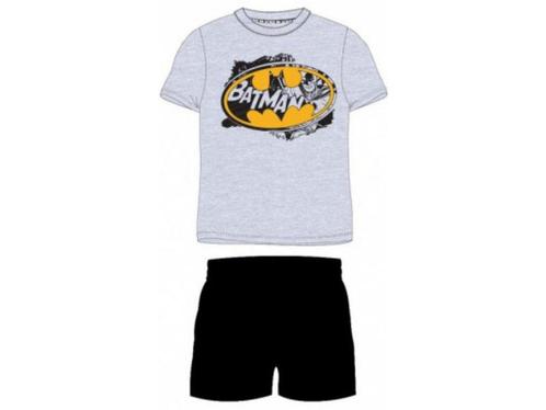 Heren Shortama - Pyjama - Katoen - Batman - Grijs/Zwart, Kleding | Heren, Pyjama's, Verzenden