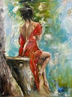 Ryszard Wglarz (XXI) - Scarlet Reverie by the Water