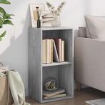 vidaXL Boekenkast met 2 schappen 40x30x76,5 cm bewerkt hout, Minder dan 50 cm, Verzenden, Nieuw, Minder dan 100 cm