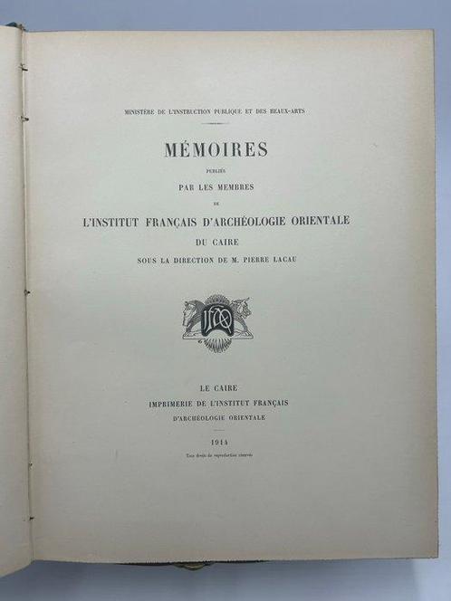 Max Van Berchem and Edmond Fatio - Voyage en Syrie -, Antiek en Kunst, Antiek | Boeken en Bijbels