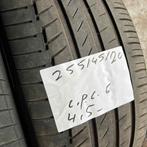 2 x Continental PremiumContact 6 255-45-20 Zomerbanden 4,5mm, Gebruikt, 255 mm, Ophalen of Verzenden, Band(en)